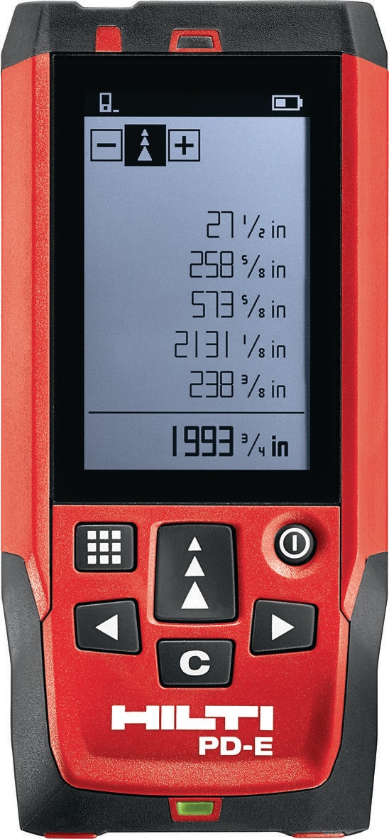 Image of Hilti PD-E laser measuring tool