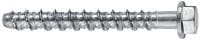 HUS4-HR screw anchor High-performing hexagonal head screw anchor for fastening to concrete (stainless steel)